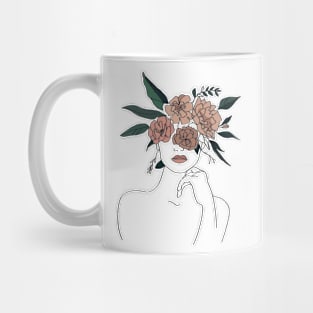 Crown flowers Mug